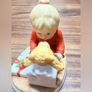 - Lenox Teddy's First Christmas Fine Porcelain Figurine, Teddy And Tiny To…